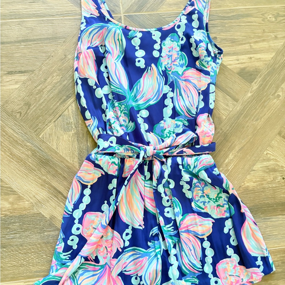 Lilly Pulitzer Going Coastal Romper Jumpsuit Medium